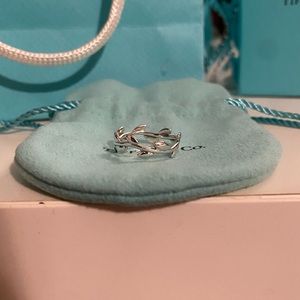 Tiffany and Co. Olive Leaf Band Ring